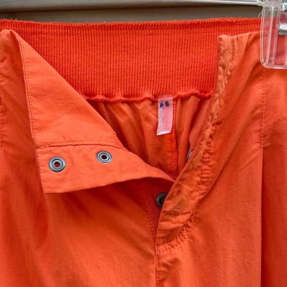NWOT Free People FP Movement Mesmerize Me Cargo Pants in Orange Size Small - Picture 6 of 13